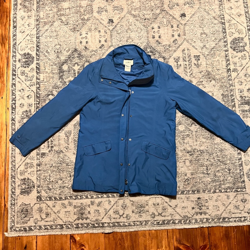 Llbean Spring Fall Jacket. Wind Rain Proof. Mediu… - image 6